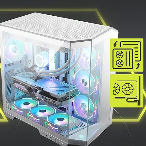 MSI Casing MAG PANO 100L PZ White MSI Casing MAG PANO 100L PZ White